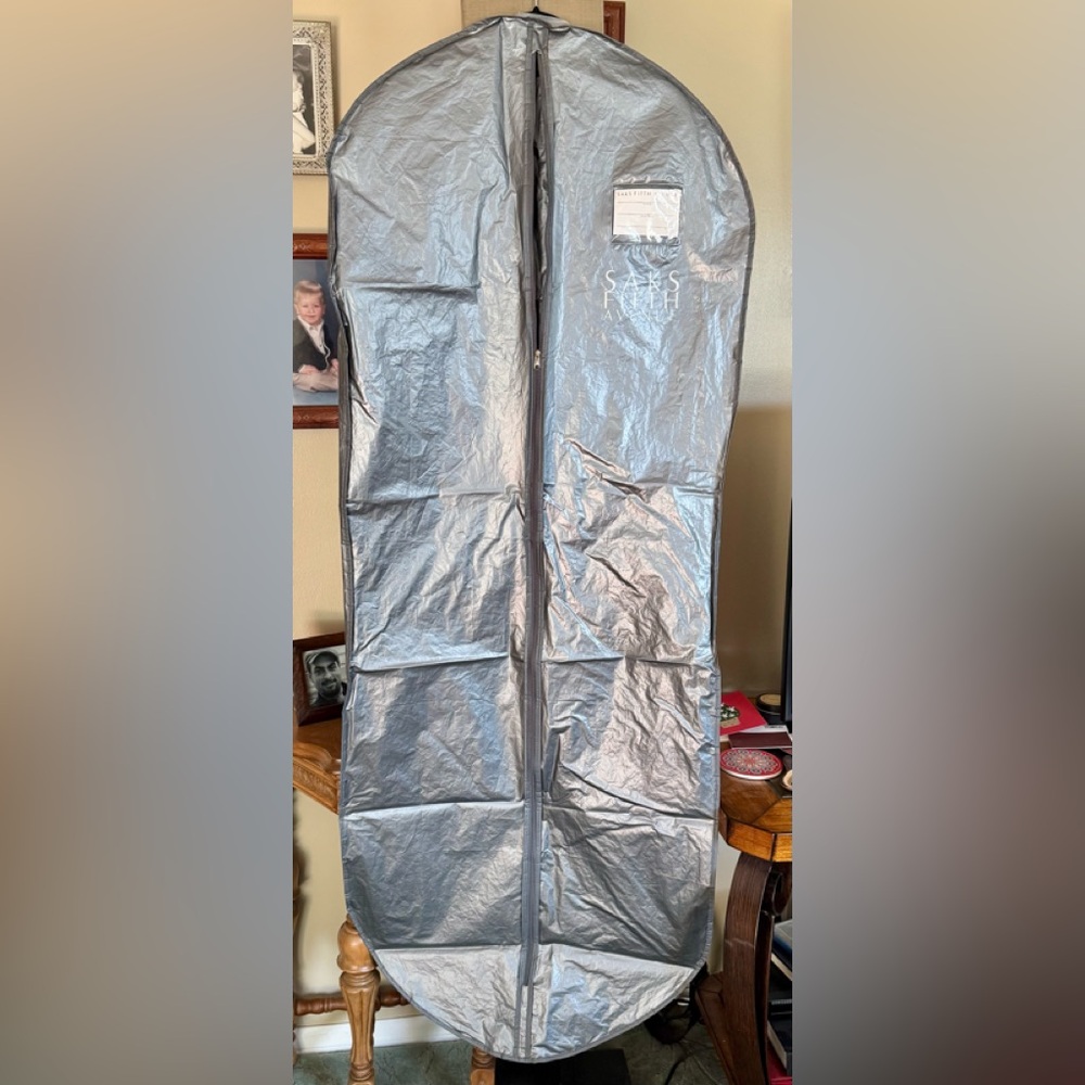 Nordstrom Metallic Garment Bag 61 x23”